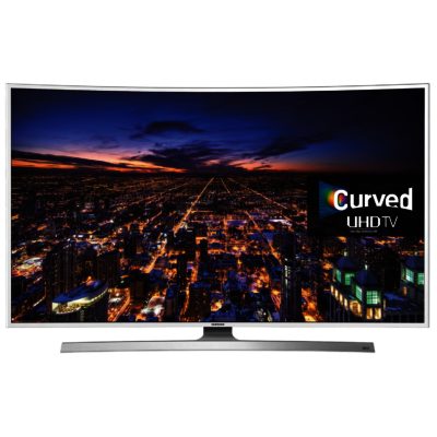 Samsung UE55JU6510 White 55inch 4K Ultra HD TV  Curved  Smart  LED  Freeview HD  & Freesat HD  4x HDMI Ports